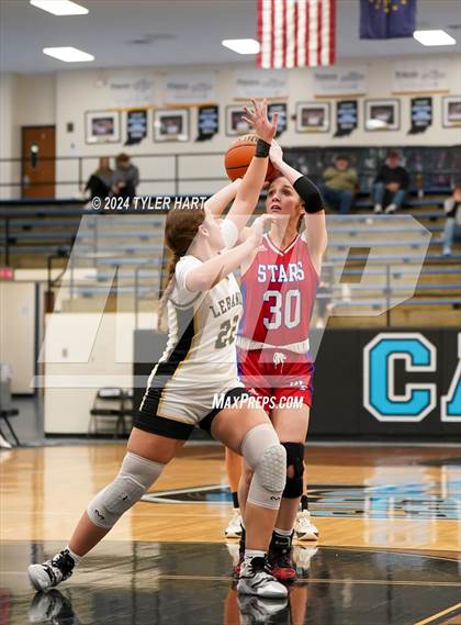 Thumbnail 3 in Western Boone vs. Lebanon (IHSAA 4a Sectional 25 First Round) photogallery.
