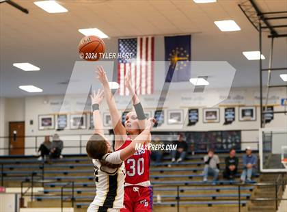Thumbnail 3 in Western Boone vs. Lebanon (IHSAA 4a Sectional 25 First Round) photogallery.