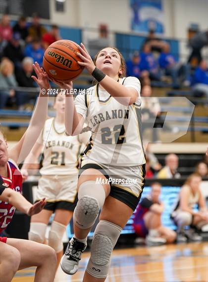 Thumbnail 2 in Western Boone vs. Lebanon (IHSAA 4a Sectional 25 First Round) photogallery.