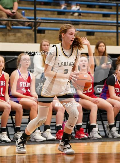 Thumbnail 2 in Western Boone vs. Lebanon (IHSAA 4a Sectional 25 First Round) photogallery.