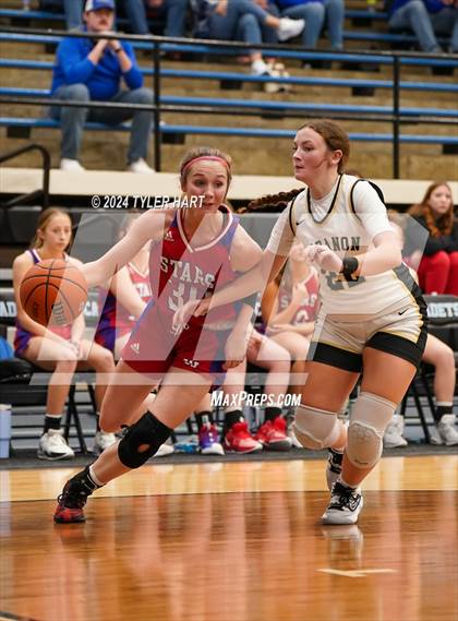 Thumbnail 2 in Western Boone vs. Lebanon (IHSAA 4a Sectional 25 First Round) photogallery.