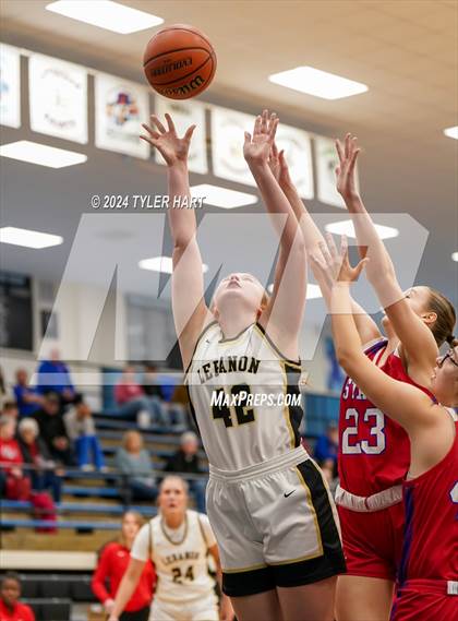Thumbnail 1 in Western Boone vs. Lebanon (IHSAA 4a Sectional 25 First Round) photogallery.