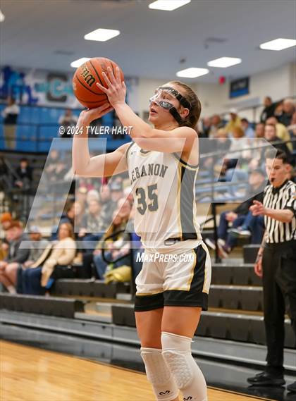 Thumbnail 3 in Western Boone vs. Lebanon (IHSAA 4a Sectional 25 First Round) photogallery.
