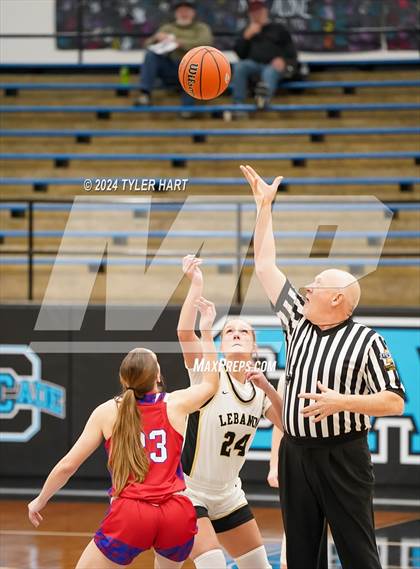 Thumbnail 3 in Western Boone vs. Lebanon (IHSAA 4a Sectional 25 First Round) photogallery.