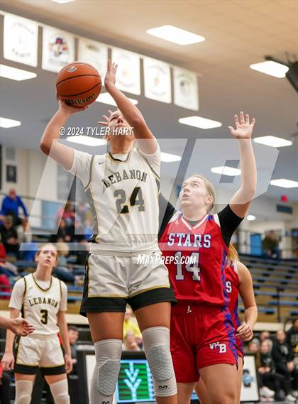 Thumbnail 2 in Western Boone vs. Lebanon (IHSAA 4a Sectional 25 First Round) photogallery.