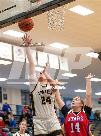 Thumbnail 2 in Western Boone vs. Lebanon (IHSAA 4a Sectional 25 First Round) photogallery.