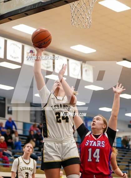 Thumbnail 1 in Western Boone vs. Lebanon (IHSAA 4a Sectional 25 First Round) photogallery.