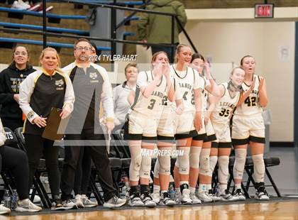 Thumbnail 2 in Western Boone vs. Lebanon (IHSAA 4a Sectional 25 First Round) photogallery.