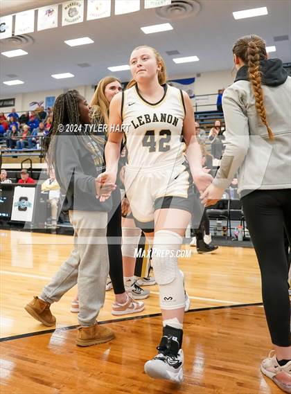 Thumbnail 3 in Western Boone vs. Lebanon (IHSAA 4a Sectional 25 First Round) photogallery.