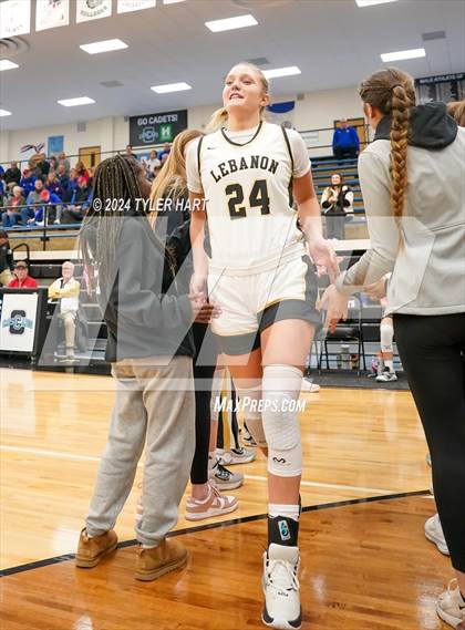Thumbnail 2 in Western Boone vs. Lebanon (IHSAA 4a Sectional 25 First Round) photogallery.