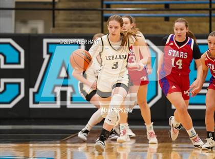 Thumbnail 3 in Western Boone vs. Lebanon (IHSAA 4a Sectional 25 First Round) photogallery.