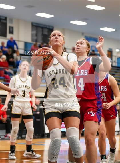 Thumbnail 1 in Western Boone vs. Lebanon (IHSAA 4a Sectional 25 First Round) photogallery.