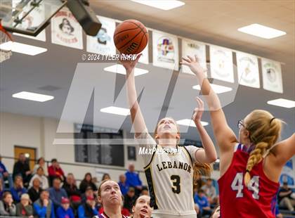 Thumbnail 2 in Western Boone vs. Lebanon (IHSAA 4a Sectional 25 First Round) photogallery.