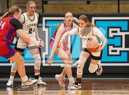 Thumbnail 2 in Western Boone vs. Lebanon (IHSAA 4a Sectional 25 First Round) photogallery.