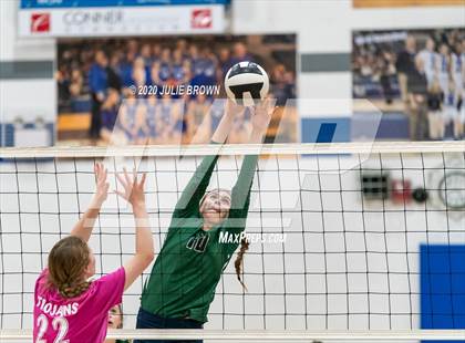 Thumbnail 3 in Cathedral vs Indianapolis Bishop Chatard (City Conference Tournament Semifinal) photogallery.