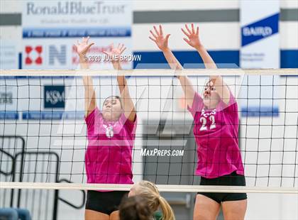 Thumbnail 1 in Cathedral vs Indianapolis Bishop Chatard (City Conference Tournament Semifinal) photogallery.