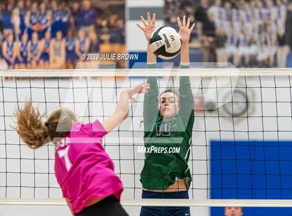 Thumbnail 2 in Cathedral vs Indianapolis Bishop Chatard (City Conference Tournament Semifinal) photogallery.