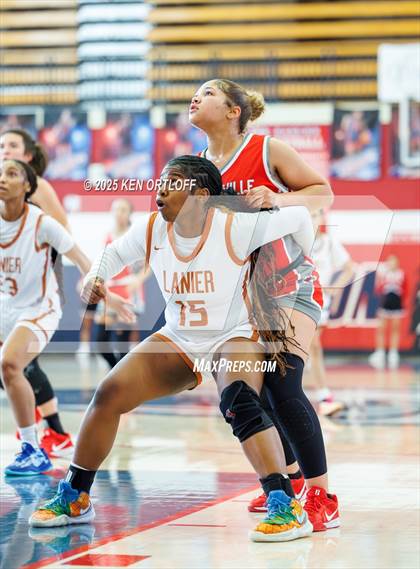 Thumbnail 3 in Gainesville @ Lanier (GHSA 5A Region 7 Consolation Game) photogallery.