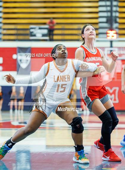 Thumbnail 2 in Gainesville @ Lanier (GHSA 5A Region 7 Consolation Game) photogallery.