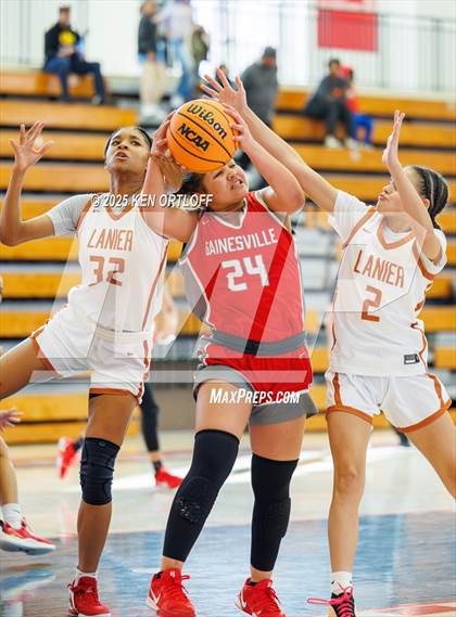 Thumbnail 3 in Gainesville @ Lanier (GHSA 5A Region 7 Consolation Game) photogallery.