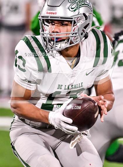 Thumbnail 2 in De La Salle @ Lincoln (CIF State DIV 1AA Championship Final) photogallery.
