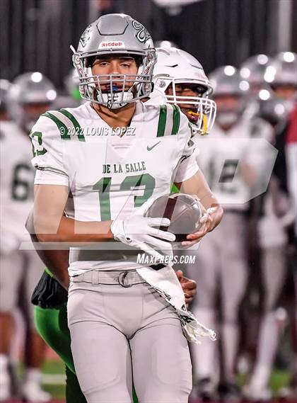 Thumbnail 3 in De La Salle @ Lincoln (CIF State DIV 1AA Championship Final) photogallery.