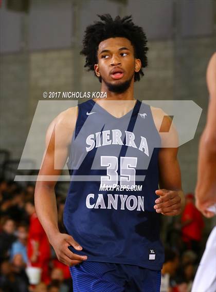 Thumbnail 1 in Sierra Canyon vs. Bishop Gorman (Nike Extravaganza) photogallery.