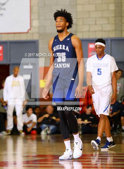 Thumbnail 3 in Sierra Canyon vs. Bishop Gorman (Nike Extravaganza) photogallery.