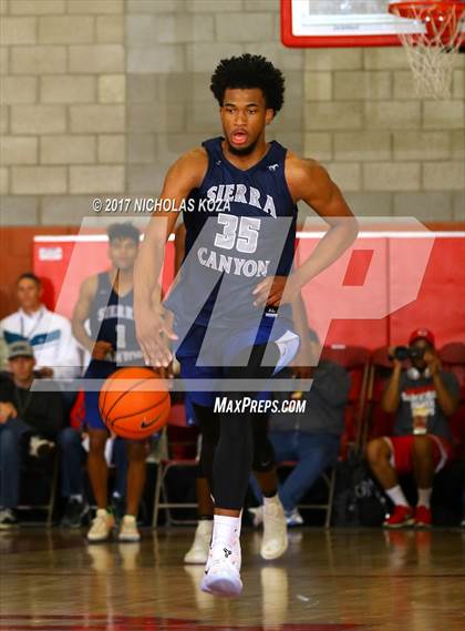 Thumbnail 3 in Sierra Canyon vs. Bishop Gorman (Nike Extravaganza) photogallery.