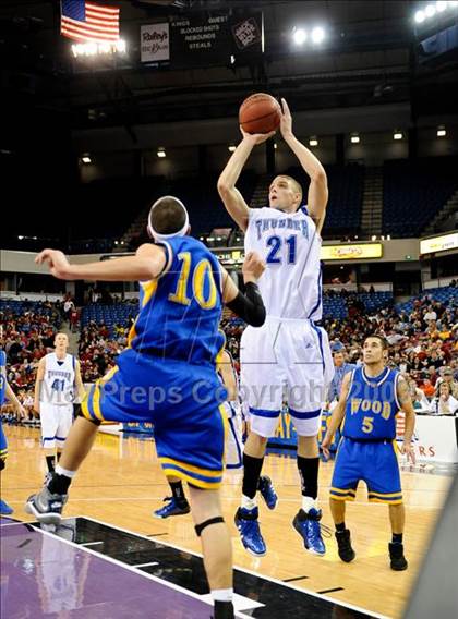 Thumbnail 3 in Wood vs. Rocklin (CIF SJS D2 Semifinal) photogallery.