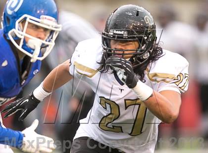 Thumbnail 2 in Dixie vs Desert Hills (UHSAA 3AA Semifinal) photogallery.