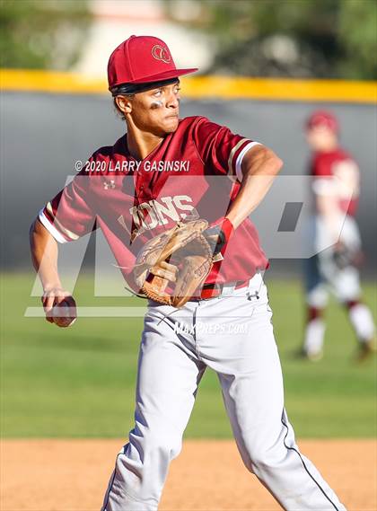 Thumbnail 1 in Oaks Christian @ Valencia (Easton Tournament) photogallery.