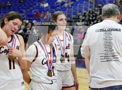 Thumbnail 1 in Coppell vs. Clark (UIL 5A Basketball State Semifinal Medal Ceremony) photogallery.