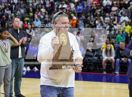 Thumbnail 1 in Coppell vs. Clark (UIL 5A Basketball State Semifinal Medal Ceremony) photogallery.