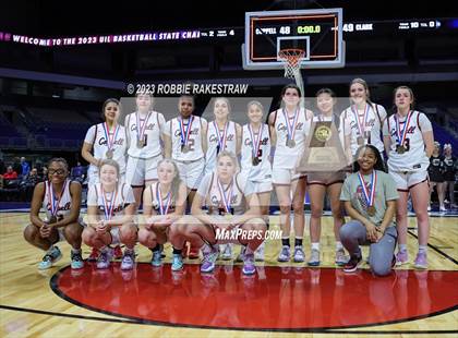 Thumbnail 2 in Coppell vs. Clark (UIL 5A Basketball State Semifinal Medal Ceremony) photogallery.
