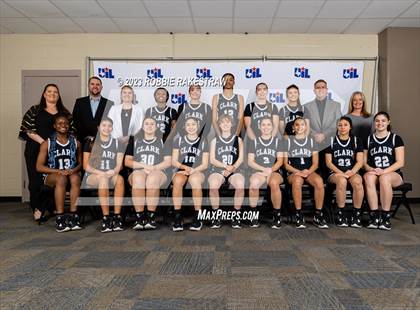 Thumbnail 2 in Coppell vs. Clark (UIL 5A Basketball State Semifinal Medal Ceremony) photogallery.