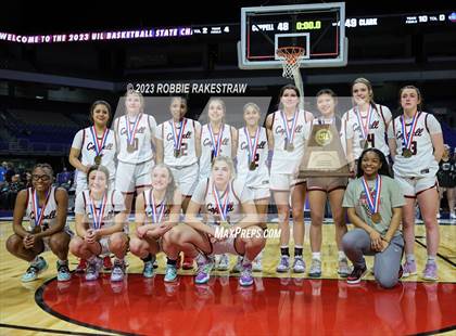 Thumbnail 1 in Coppell vs. Clark (UIL 5A Basketball State Semifinal Medal Ceremony) photogallery.