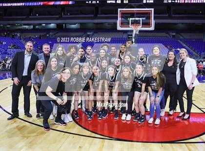 Thumbnail 3 in Coppell vs. Clark (UIL 5A Basketball State Semifinal Medal Ceremony) photogallery.