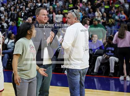 Thumbnail 3 in Coppell vs. Clark (UIL 5A Basketball State Semifinal Medal Ceremony) photogallery.
