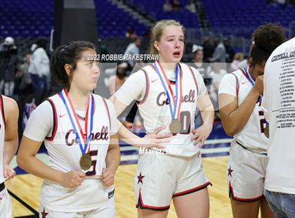 Thumbnail 1 in Coppell vs. Clark (UIL 5A Basketball State Semifinal Medal Ceremony) photogallery.
