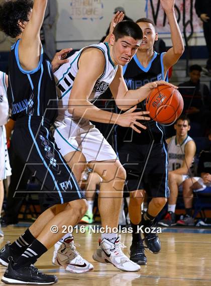 Thumbnail 2 in Rancho Mirage vs. Renaissance Academy (MLK Day Showdown) photogallery.