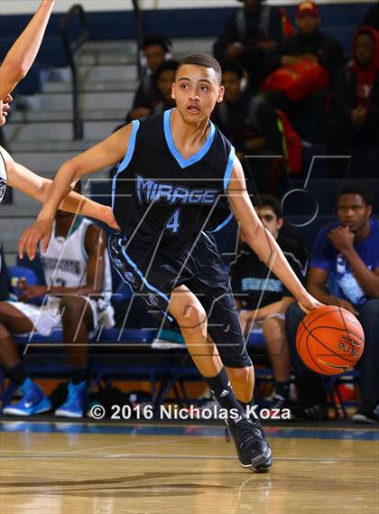 Thumbnail 3 in Rancho Mirage vs. Renaissance Academy (MLK Day Showdown) photogallery.