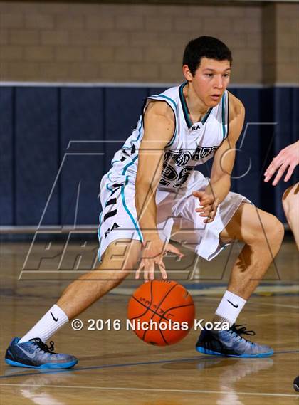 Thumbnail 1 in Rancho Mirage vs. Renaissance Academy (MLK Day Showdown) photogallery.