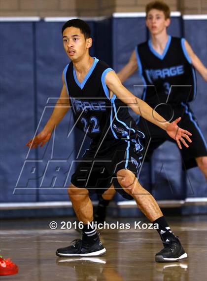 Thumbnail 2 in Rancho Mirage vs. Renaissance Academy (MLK Day Showdown) photogallery.