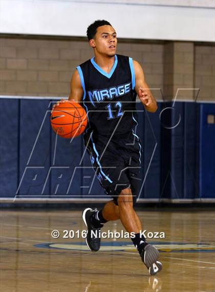 Thumbnail 1 in Rancho Mirage vs. Renaissance Academy (MLK Day Showdown) photogallery.