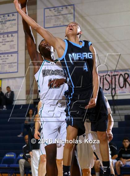 Thumbnail 2 in Rancho Mirage vs. Renaissance Academy (MLK Day Showdown) photogallery.
