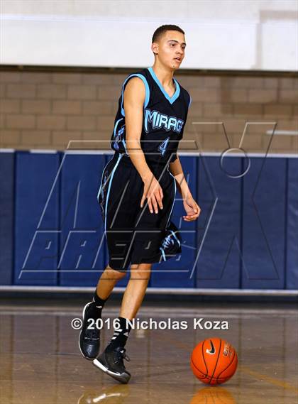 Thumbnail 1 in Rancho Mirage vs. Renaissance Academy (MLK Day Showdown) photogallery.