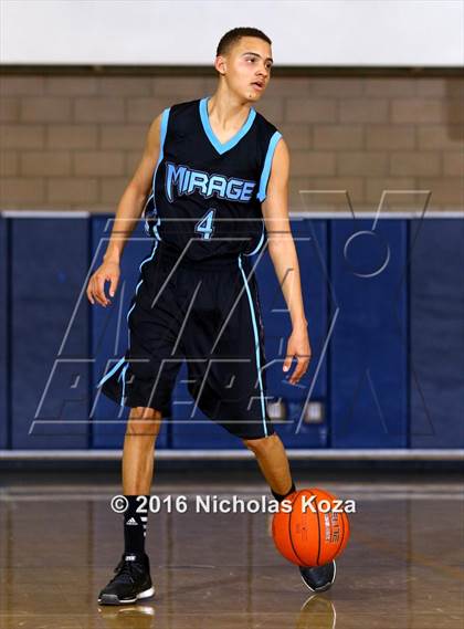 Thumbnail 3 in Rancho Mirage vs. Renaissance Academy (MLK Day Showdown) photogallery.