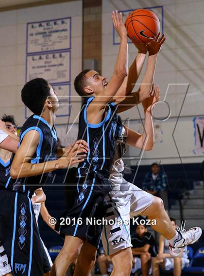 Thumbnail 3 in Rancho Mirage vs. Renaissance Academy (MLK Day Showdown) photogallery.