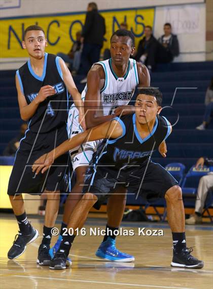 Thumbnail 3 in Rancho Mirage vs. Renaissance Academy (MLK Day Showdown) photogallery.